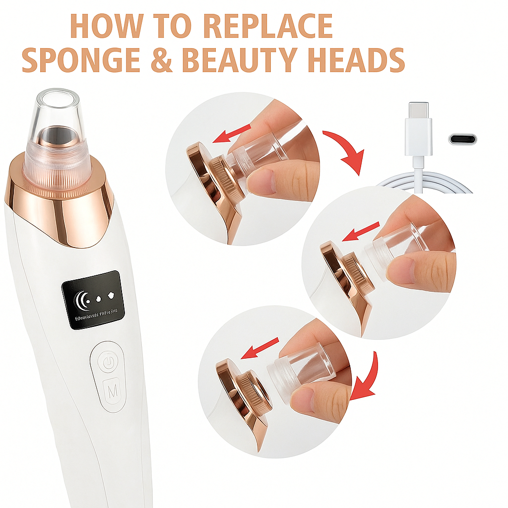 UBA™ – Electric Acne Pore Cleaner &amp; Blackhead Remover