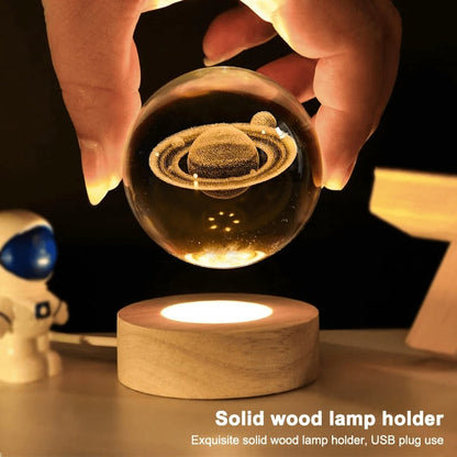 UBA™-Night Light Galaxy Crystal Ball Lamp