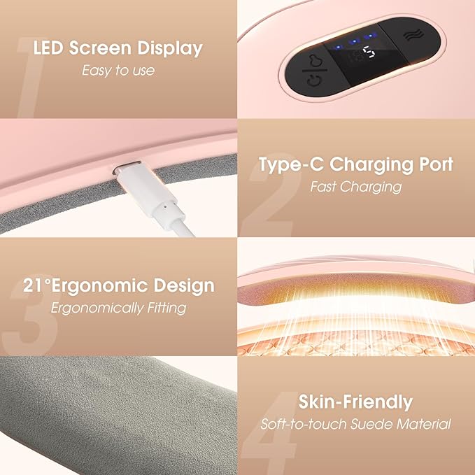 UBA™-Periods Pain Reliever With 5 Heat Levels